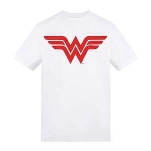 Wonder Woman Unisex Adult Chest Logo Regular T-Shirt / Wonder Red